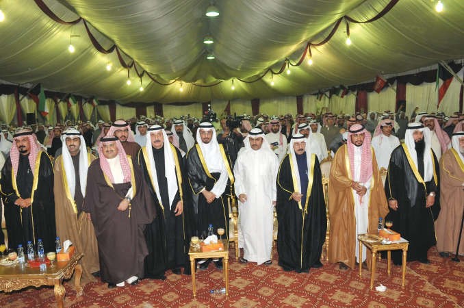 احمد الجربا وسلطان بن حثلين ودمحمد الطبطبائي ودفلاح المهاوش﻿