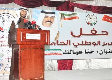 رئيس اللجنة المنظمة للحفل سعد العذم﻿