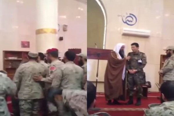 فيديو: ضابط كوري يعلن اسلامه بمعهد المشاة في السعودية