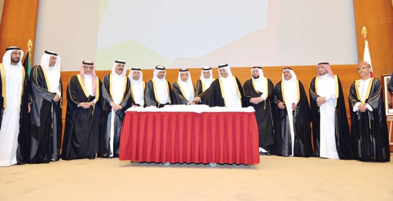سفيرنا لدى قطر متعب المطوطح وجانب من الاحتفال بالاعياد الوطنية ﻿