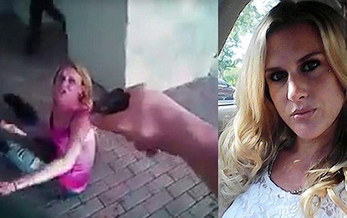بالفيديو.. لحظة اعتقال أميركية سرقت زوجاً من الأحذية