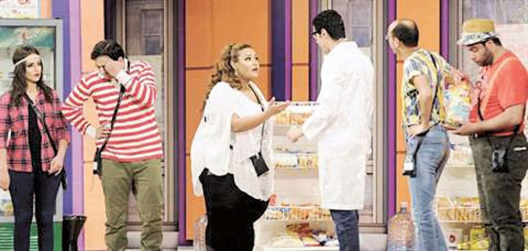 مشهد من عروض مسرح مصر