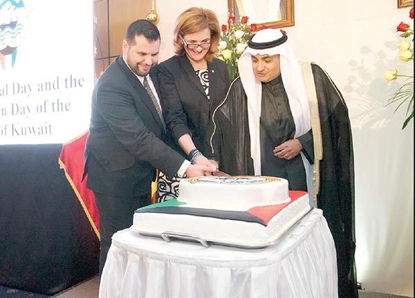 سفارةالكويت لدى رومانيا تحتفل بالاعياد الوطنية