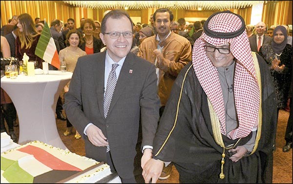 القنصلية الكويتية في فرانكفورت تقيم حفلا بمناسبة الاعياد الوطنية