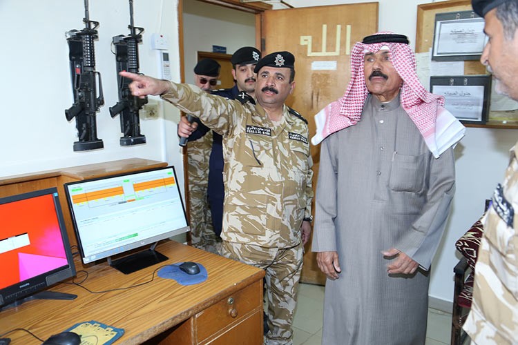 ولي العهد يزور إدارة قوة أمن الحدود المرابطة على الحدود الشمالية