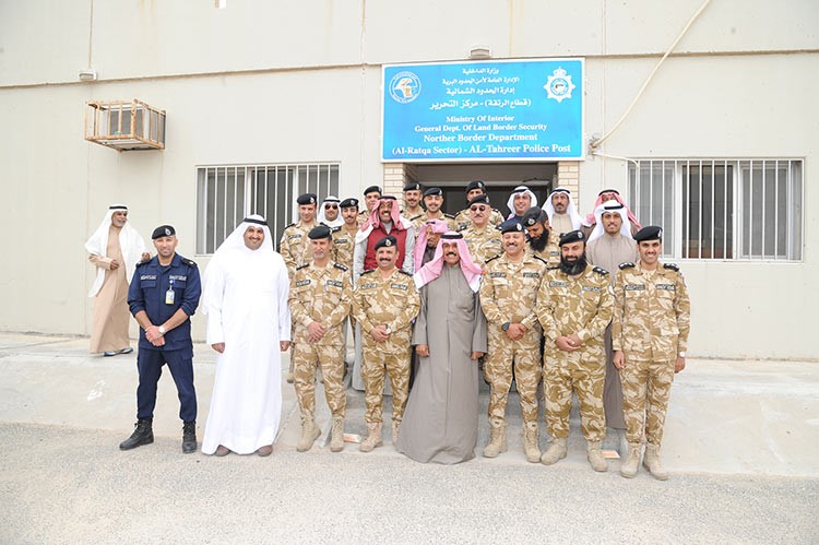 ولي العهد يزور إدارة قوة أمن الحدود المرابطة على الحدود الشمالية