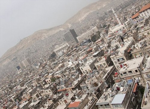صورة التقطها اندي خلال زيارته لدمشق