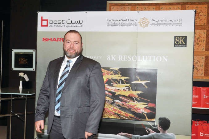 عمر مسوح مدير التسويق والعلاقات العامة بشركة اليوسفي﻿