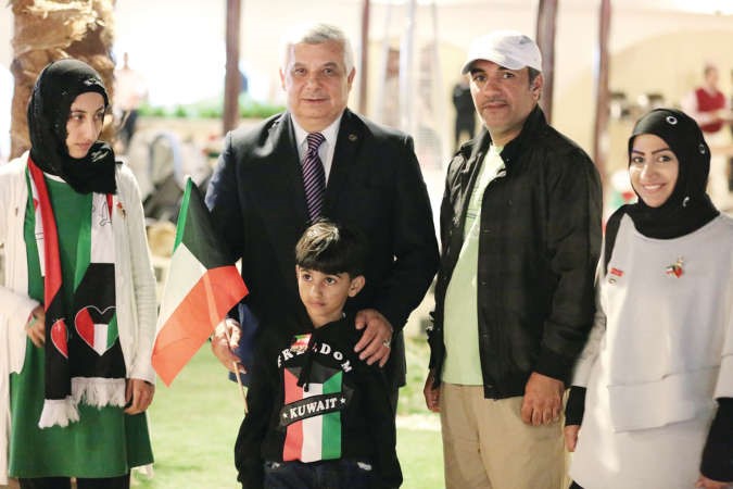 اسرة كويتية شاركت باحتفالات الاعياد في شرم الشيخ ﻿
