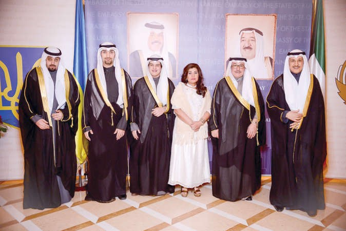 جانب من احتفال سفارتنا في اوكرانيا بالاعياد الوطنية