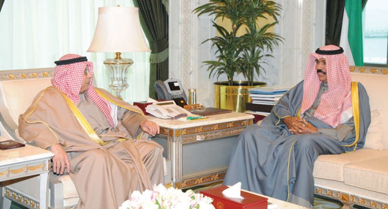 سمو ولي العهد مستقبلا الشيخ خالد الجراح ﻿