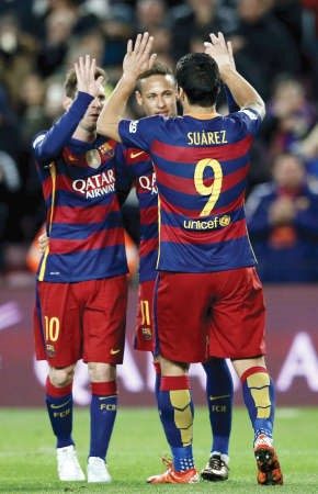 ثلاثي برشلونة المرعب ورقته الرابحة في وجه الخصوم﻿
