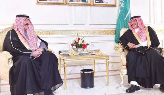 الشيخ محمد الخالد وولي العهد نائب رئيس مجلس الوزراء وزير الداخلية بالمملكة العربية السعودية﻿﻿صاحب السمو الملكي الامير محمد بن نايف﻿