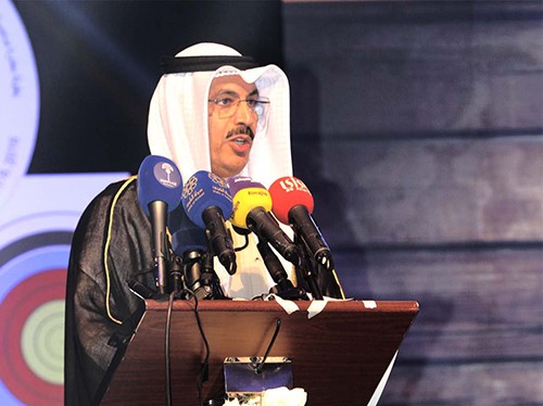 مدعيج العتيبي يلقي كلمته﻿