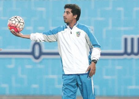 سلمان عواد يؤكد ان الحظوظ في الدوري ليست في يده الازرقكوم﻿