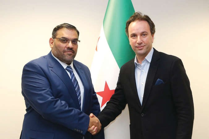 خالد خوجة مسلما رئاسة الائتلاف لانس العبدة 