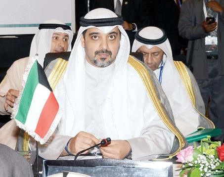  رئيس الوفد الكويتي وزير الدولة لشؤون مجلس الوزراء الشيخ محمد العبدالله خلال الاجتماع الوزاري التحضيري للقمة الاسلامية في جاكرتا امسكونا 