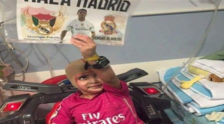 ريال مدريد يستضيف الطفل الفلسطيني أحمد دوابشة