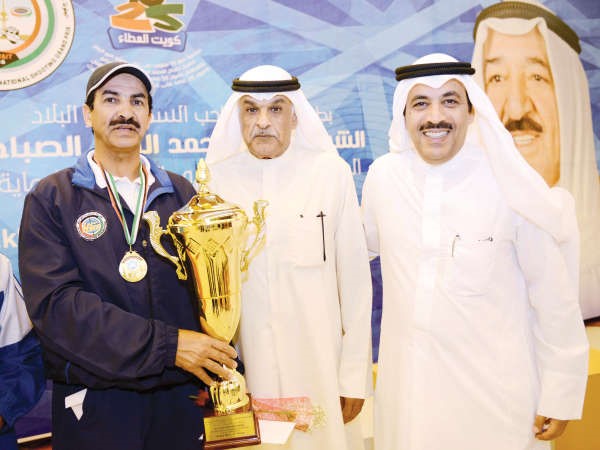 دعيج العتيبي وعدنان الابراهيم مع الرشيدي ﻿