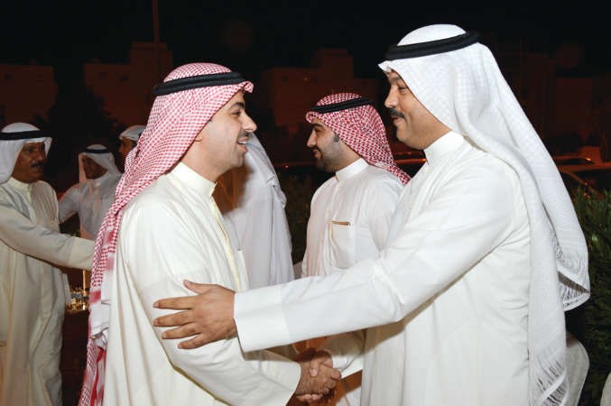 علي الراشد وبدر تراك
