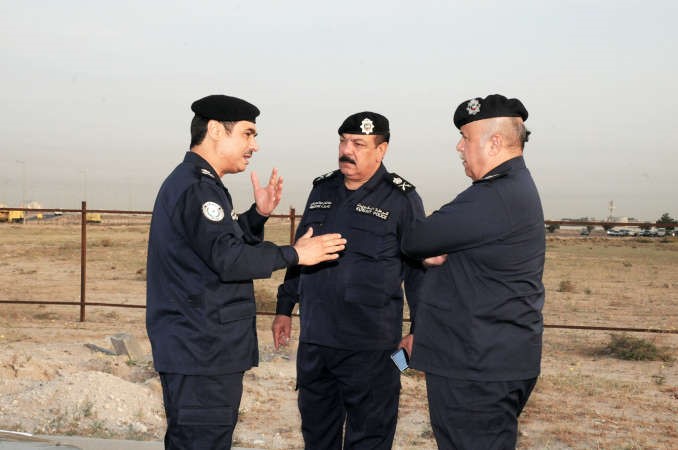  الفريق سليمان الفهد واللواء عبد الفتاح العلي واللواء فراج الزعبي يرسمون الخطوط الرئيسية للحملة الامنية ﻿