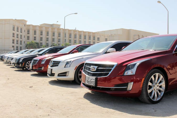 «كاديلاك الغانم» ترعى أضخم موكب لسيارات كاديلاك في الشرق الأوسط