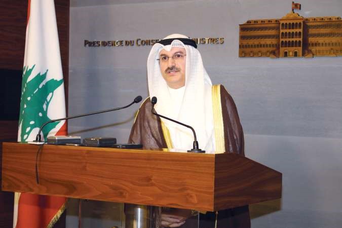 سفيرنا في لبنان عبد العال القناعي يصرح بعد لقائه الرئيس تمام سلام سفراء مجلس التعاون الخليجي	 محمود الطويل﻿