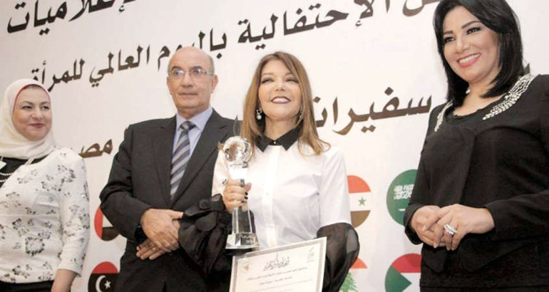  وسميرة سعيد بعد تكريمها