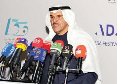  الشيخ سلمان الحمود متحدثا﻿