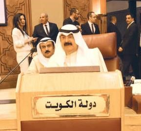 خالد الجارالله مترئسا وفد الكويت في اجتماعات الدورة 145 لمجلس الجامعة العربية ﻿