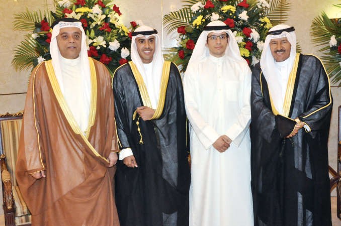 عبدالله النخيلان وضاري النخيلان وطلال النخيلان وعبدالرحمن الدعيج