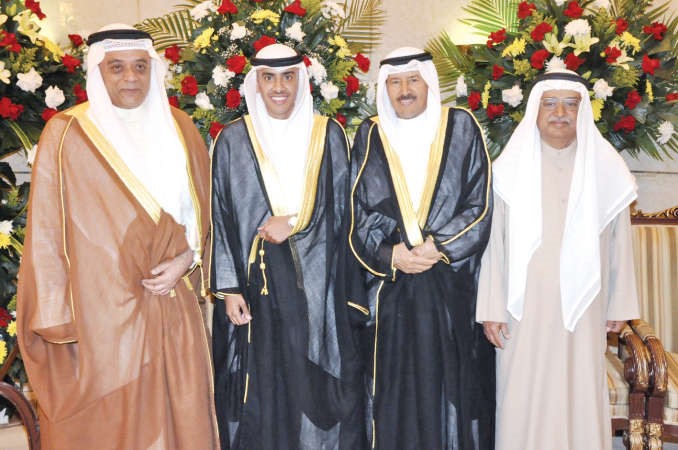د محمد النخيلان وعبدالله النخيلان والمعرس طلال النخيلان وعبدالرحمن الدعيج