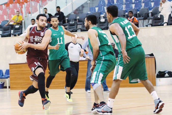 من مباراة النصر والعربي ﻿
