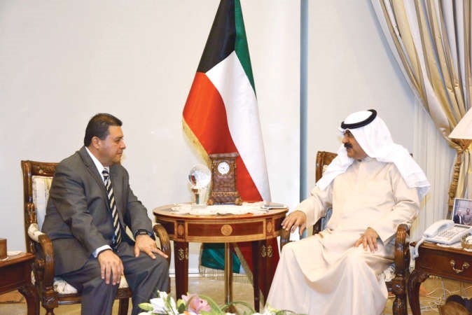 خالد الجارالله خلال لقائه مع سفير الولايات المكسيكية المتحدة لدى الكويت ميغيل انخل ايسيدرو ﻿