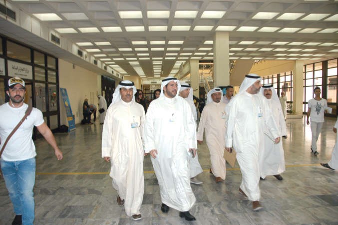 الشيخ عبدالله الاحمد وممحمد العنزي ودمحمد الاحمد وعبدالله الشبيب خلال الحملة	محمد هاشم﻿