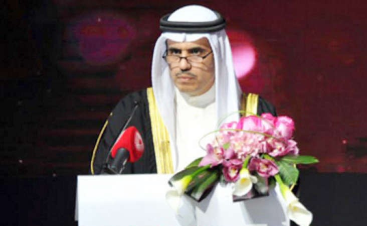 وزير شؤون الاعلام البحريني علي بن محمد الرميحي