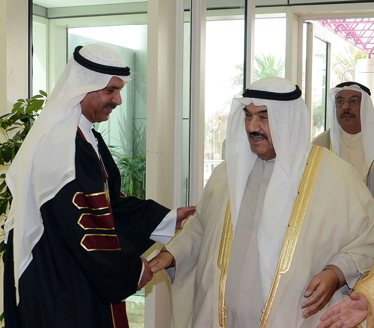 سمو رئيس مجلس الوزراء السابق الشيخ ناصر المحمد