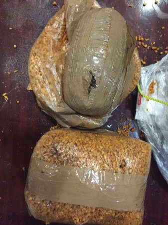 اكياس الماريغوانا المخباة في المكسرات