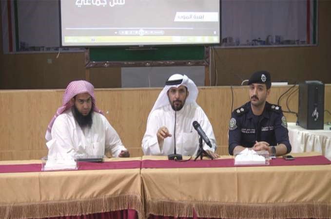  حمد الكندري متحدثا عن الحملة