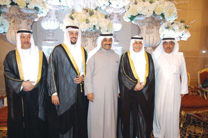 الزميل عدنان الراشد وحمد الوزان يباركان