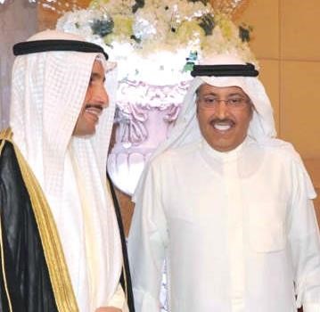 مرزوق الغانم وعبدالله الخرافي
