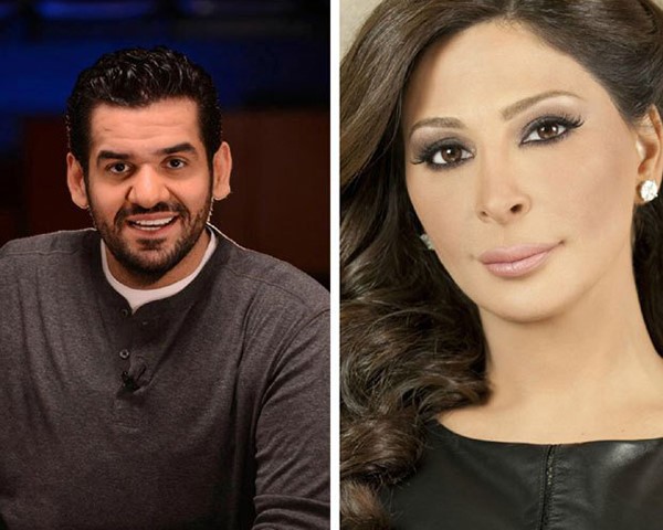  إليسا تعاتب حسين الجسمي بسبب ما فعله قبل حفلهما!