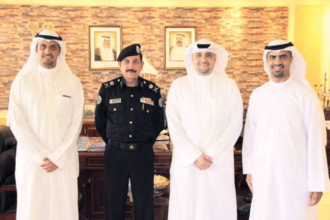 المهنا مع الرويح وفريق العلاقات العامة في بيتك﻿