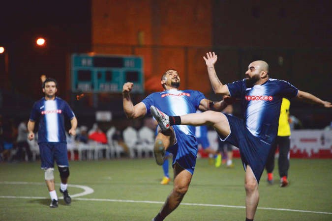 حماس وندية اثناء اللعب﻿