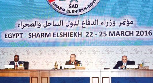 جانب من اجتماع وزراء دفاع دول تجمع الساحل والصحراء