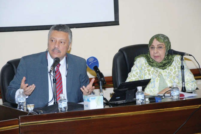 د سعاد عبدالوهاب ودشريف شاهين﻿