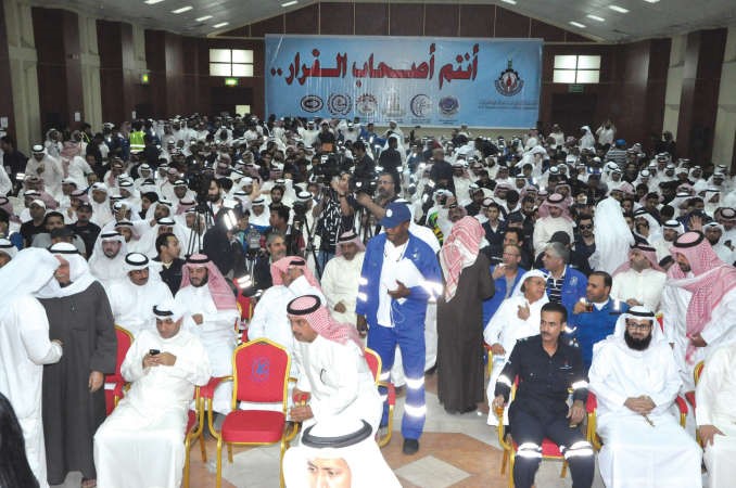 حشود غفيرة حضرت التجمع