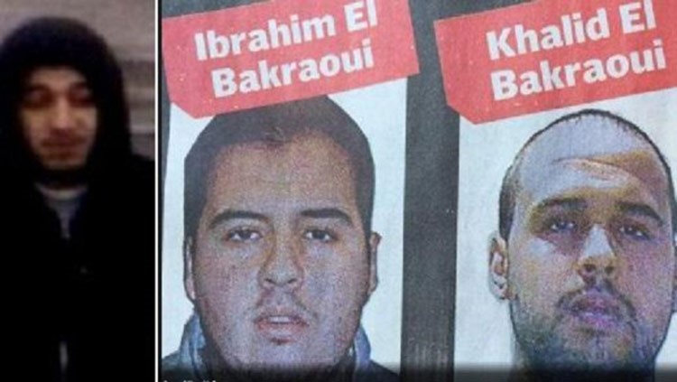 منفذو الهجمات، الشقيقان خالد وابراهيم البكراوي والثالث هو نجم العشراوي