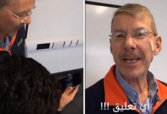 بالفيديو.. مبتعث سعودي يسأل معلم بريطاني عن رأيه في مقطع العم معيض