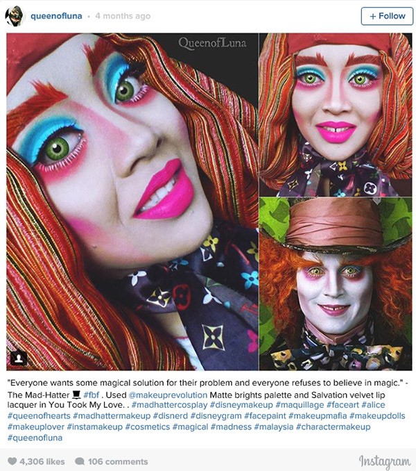 بالصور.. فتاة ماليزية تتشبه بأميرات ديزني دون أن تخلع الحجاب 